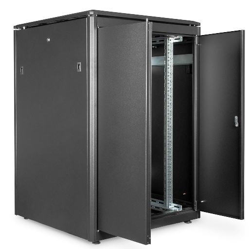 26U Dikili Tip Rack Kabinet 800x800 Arka Görünüm