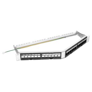 Cat6 24 Port Üçgen Patch Panel